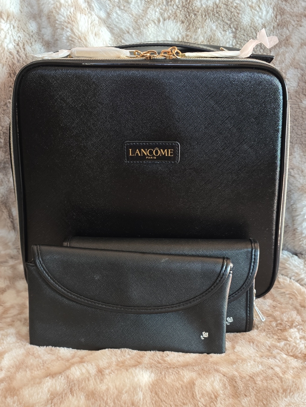 Black Travel Organizer Bag Set